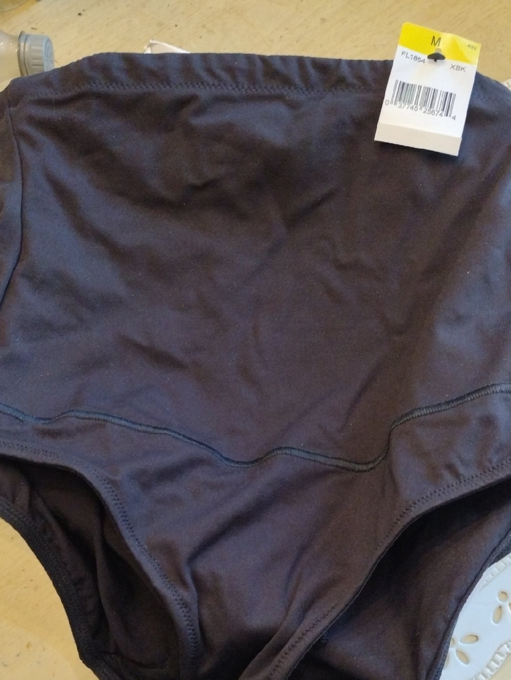 Maidenform High-Waist Shapewear Briefs in Black